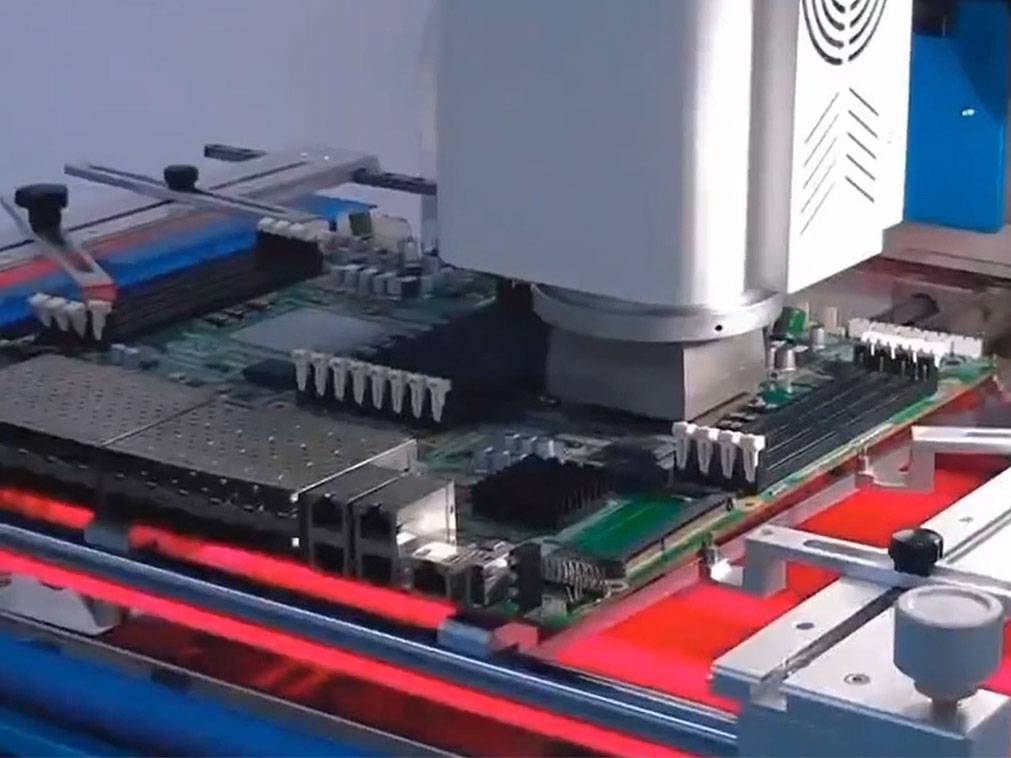 Fully automatic intelligent repair chip