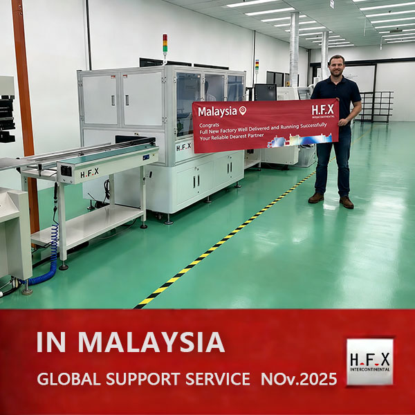H.F.X provides overseas services to Malaysian lighting manufacturers