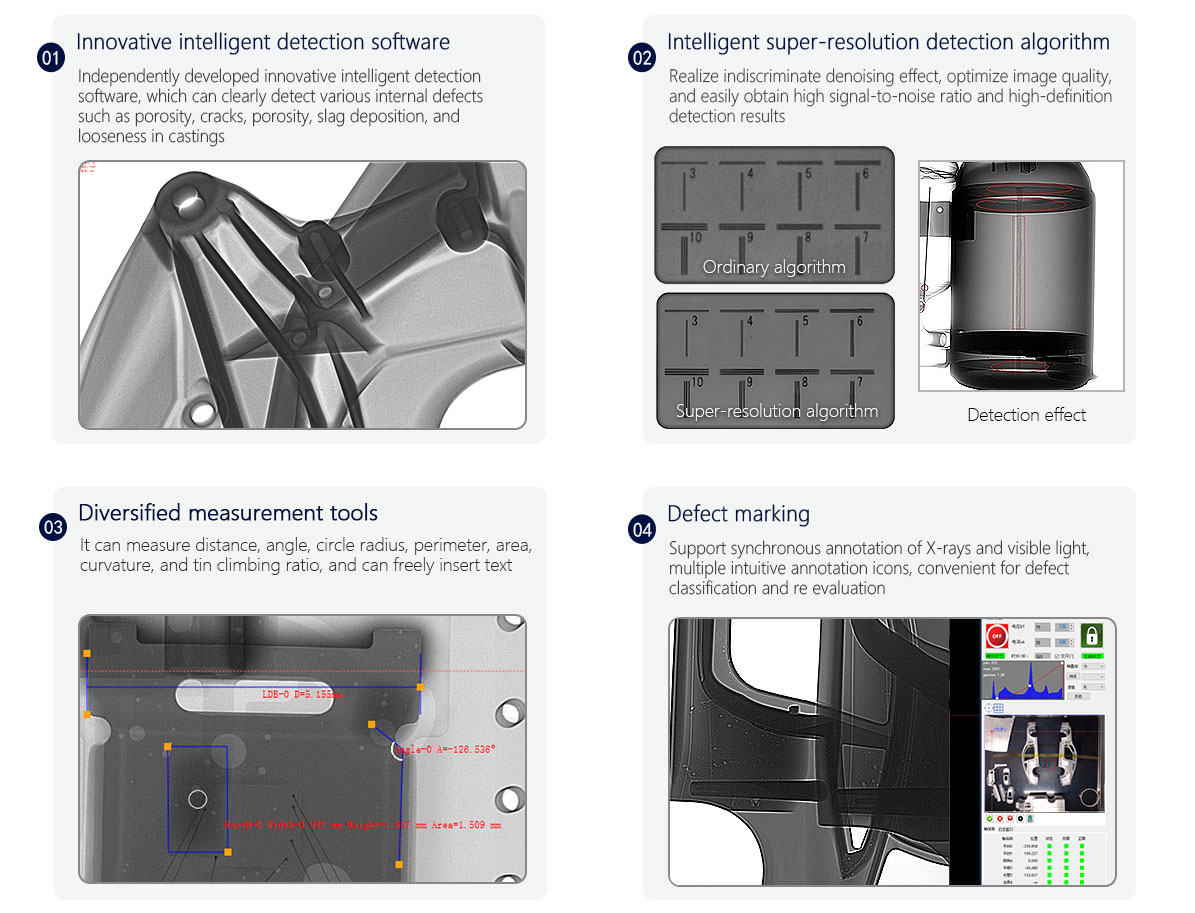 Casting x-ray inspection machine Casting x-ray inspection machine