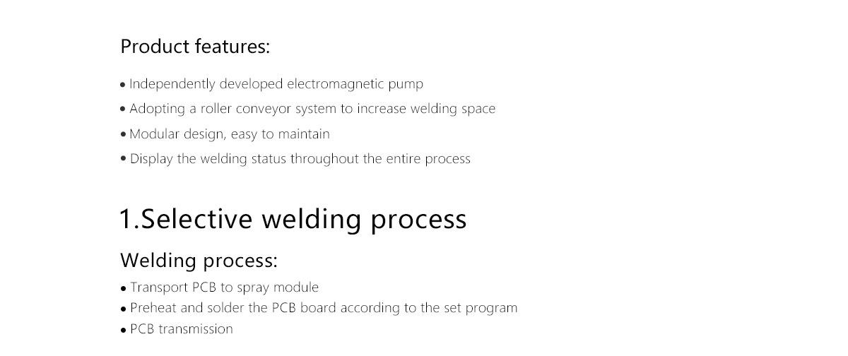 Selective Wave Soldering Machine Selective Wave Soldering Machine