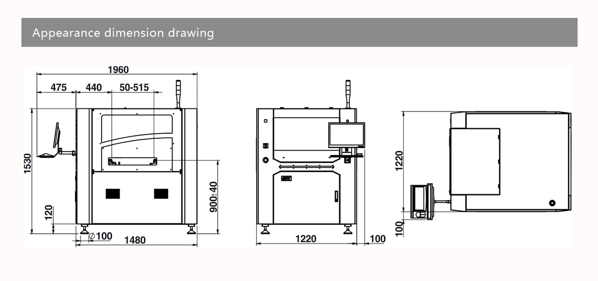 SMT Stencil Printer SMT Stencil Printer